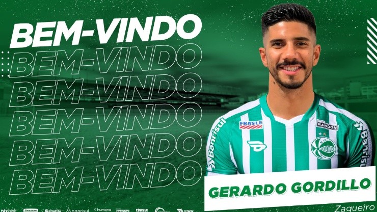 Gerardo Gordillo es contratado por club de Brasil