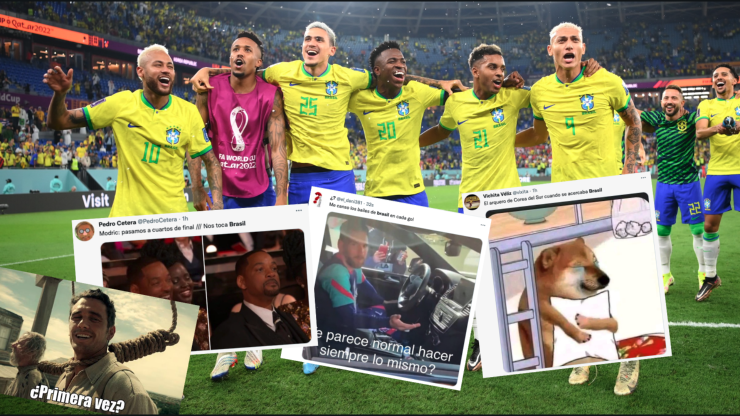 Los memes de la goleada de Brasil no faltaron