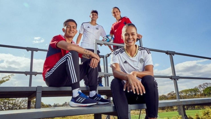 Así es la nueva indumentaria Adidas de la Selección de Costa Rica.
