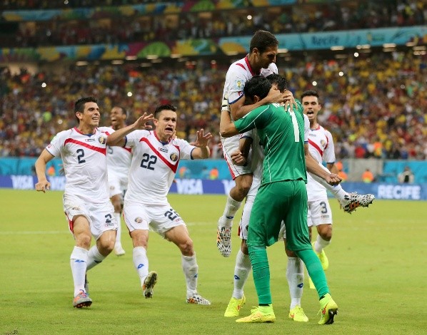 Grecia fue el rival ante el que Costa Rica hizo historia en la Copa del Mundo