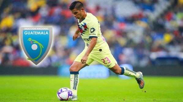 Jesus López, futbolista del América que jugará para Guatemala.