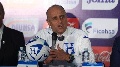 Fabián Coito, entrenador de la Selección de Honduras