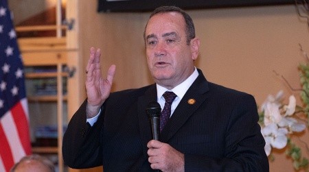 Alejandro Giammattei (Foto: Aurora Samperio)