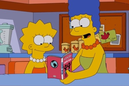 Marge le enseña a Lisa diversos atractivos que tiene Costa Rica