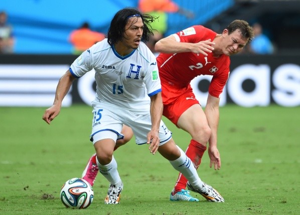 El volante disputó el 0-0 frente a Suiza en el Mundial 2014.
