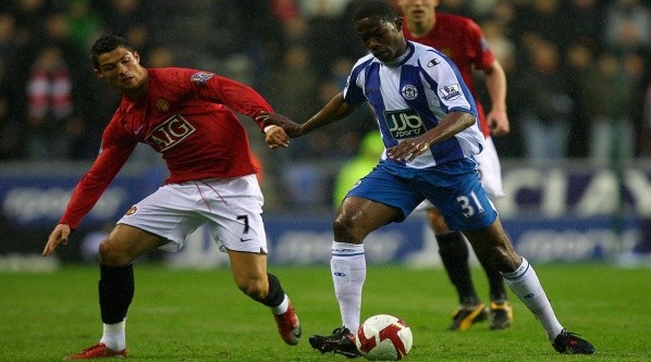 Maynor Figueroa, ex jugador del Wigan Athletic en la Premier Inglesa.