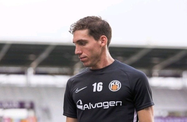 El primer legionario en regresar a los entrenamientos.