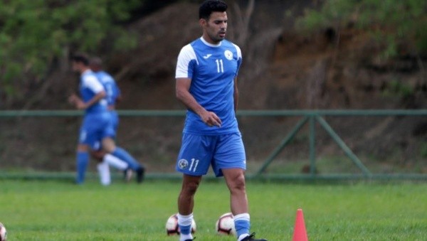 Juan Barrera, capitán de la selección de Nicaragua.