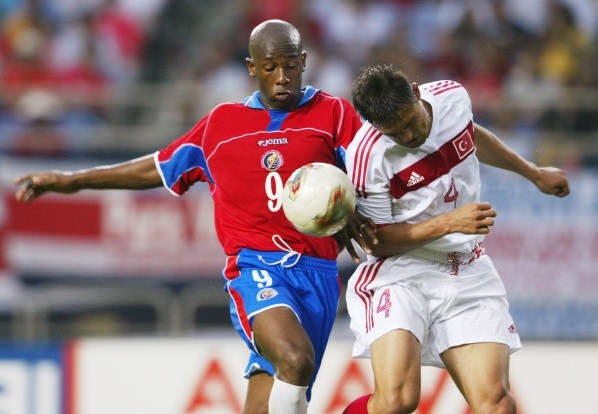 Paulo Wanchope en Corea-Japón 2002 (Foto: The Asahi Shimbun)