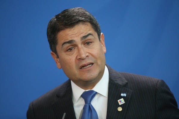 Juan Orlando Hernández, presidente de Honduras (Foto - getty).