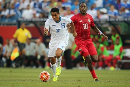 Andy Najar con la Selección de Honduras (Foto: Matthew Ashton)