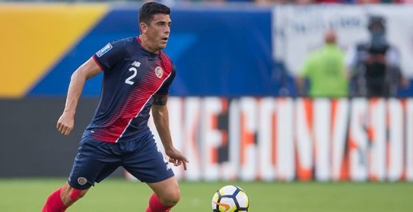 Johnny Acosta con la selección de Costa Rica (GettyImages)