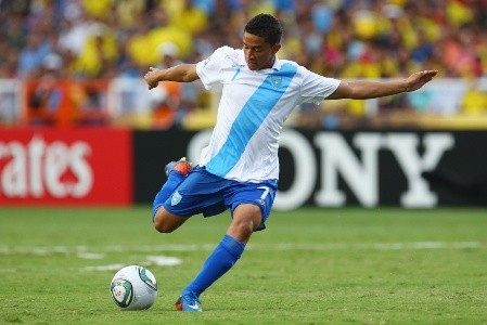Marvin Ceballos con la Selección de Guatemala en 2011 (Foto: Getty) Marvin Ceballos con la Selección de Guatemala en 2011 (Foto: Getty)