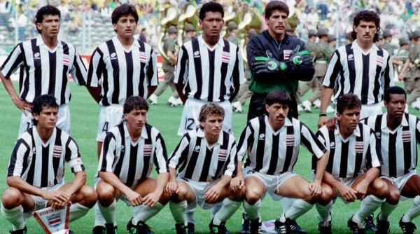 Costa Rica en Italia 1990 (Foto: FIFA) Costa Rica en Italia 1990 (Foto: FIFA)