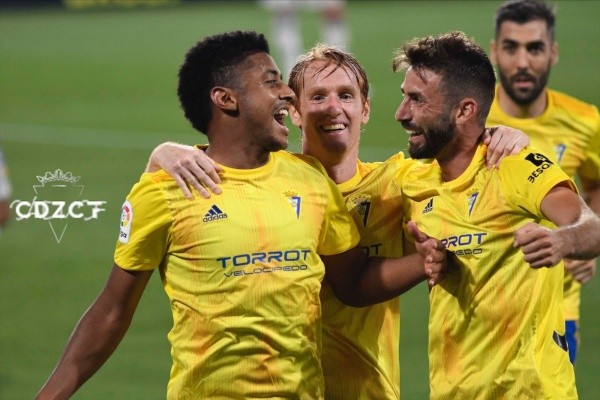 Cada vez que Lozano marcó, el Cádiz no perdió ningún partido. (Twitter)