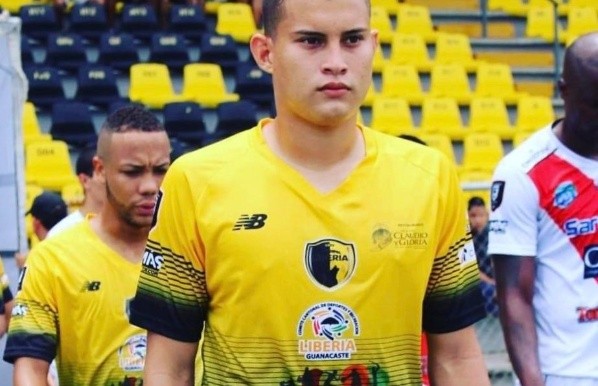 Juan Luis Pérez con Municipal Liberia (Foto: FútbolNica) Juan Luis Pérez con Municipal Liberia (Foto: FútbolNica)