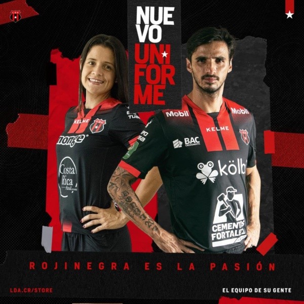 Rodríguez y Ruiz fueron las caras de la presentación de la nueva camisa.