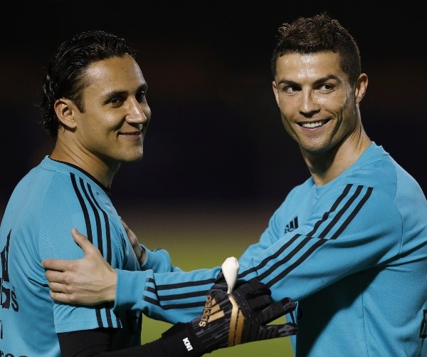 Keylor Navas junto a Cristiano Ronaldo en Real Madrid (Foto: Getty) Keylor Navas junto a Cristiano Ronaldo en Real Madrid (Foto: Getty)