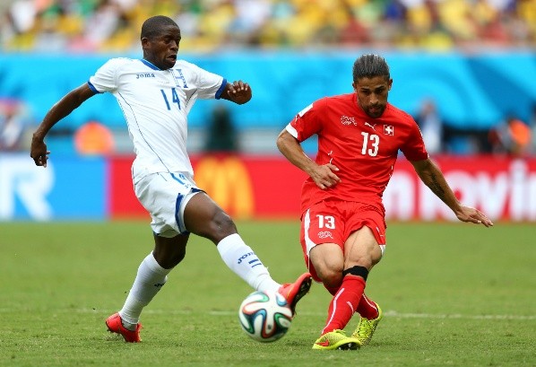 Boniek García con Honduras en el Mundial de Brasil 2014. (Foto: Gettyimages)