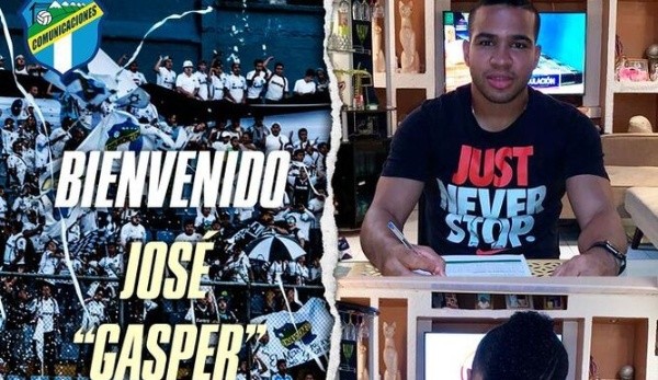 Comunicaciones ya hizo la presentación oficial de su nuevo refuerzo. (Twitter)