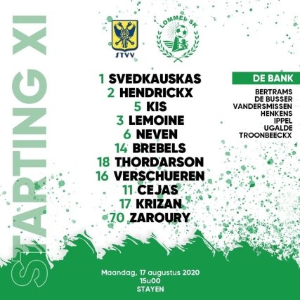 Uagalde comenzó el encuentro desde el banquillo.