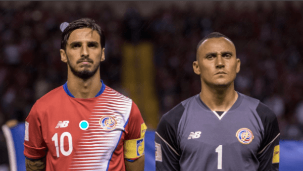 Bryan Ruiz y Keylor Navas en Costa Rica. (Foto: Gettyimages)