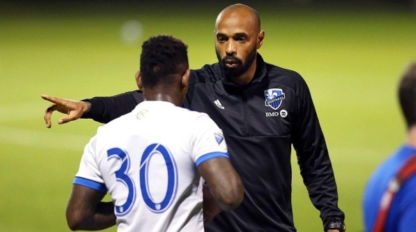 Romell Quioto junto a Thierry Henry en el CF Montreal (Foto: Getty)