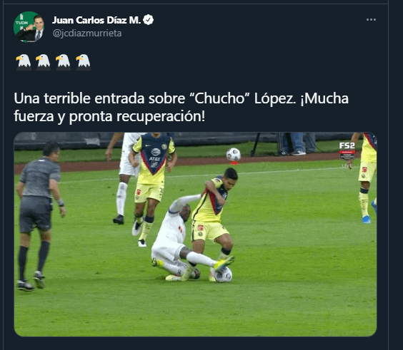 Periodistas se unen por la recuperación del Chucho López /Twitter Juan Carlos Díaz