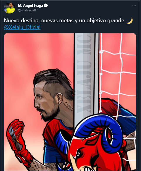 Miguel Ángel Fraga nuevo refuerzo de Xelajú