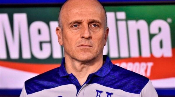 Fabián Coito, director técnico de Honduras.