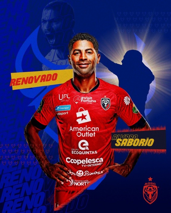 Así anunció San Carlos la renovación del delantero (ADSC Oficial)