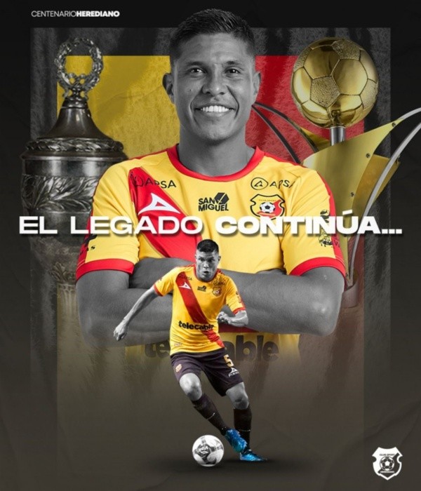 Oscar Esteban Granados renovó con el CSH (CSH Oficial)