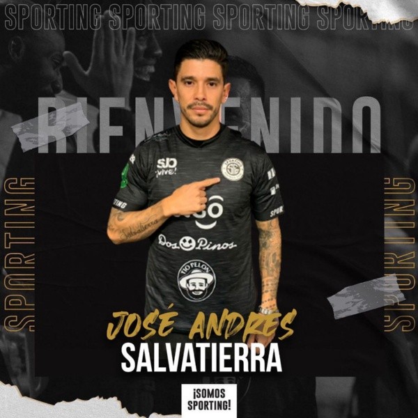 Salvatierra es ficha del Sporting para esta temporada (Sporting Oficial)