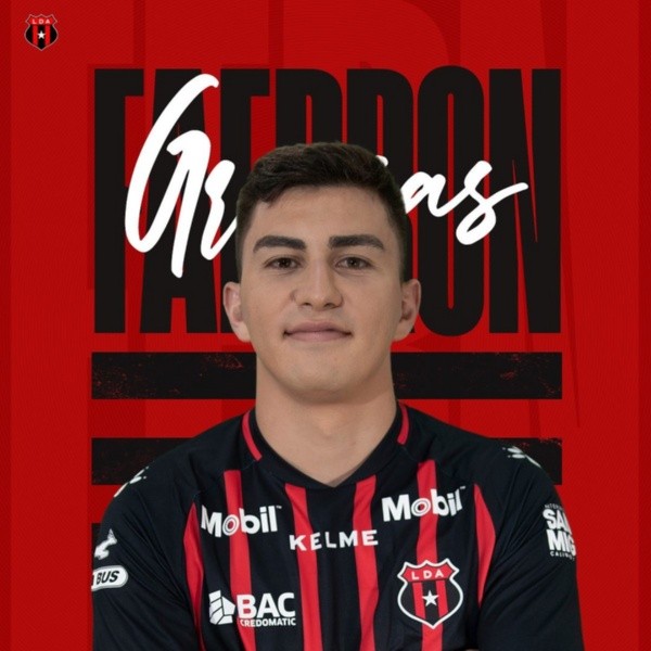 Alajuelense anunció la salida de Fernán Faerrón (LDA Oficial)