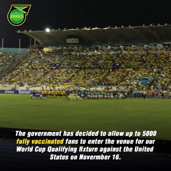 Comunicado de la JFF en Nov, 2021