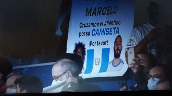 Guatemala estuvo presente en el Santiago Bernabéu