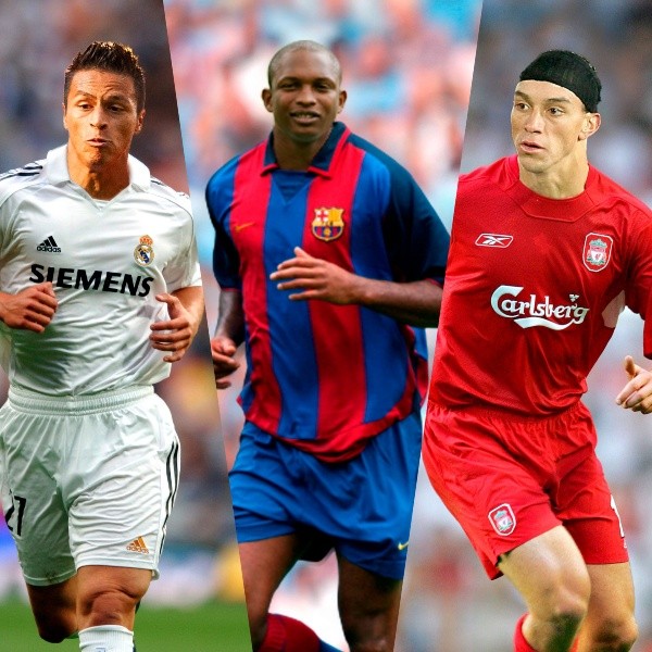 Como se hubieran visto “Tuma”, “Cachorro” y “Bola” con casacas de esos clubes.