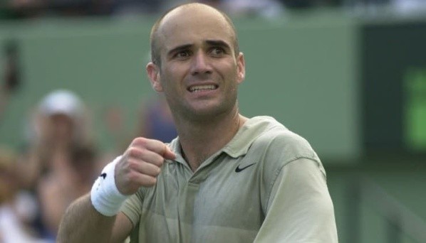 Andre Agassi. Fuente: Getty Images