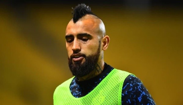 Arturo Vidal. Fuente: Getty Images