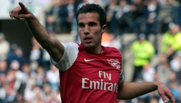 Van Persie en Arsenal. Fuente: Getty Images