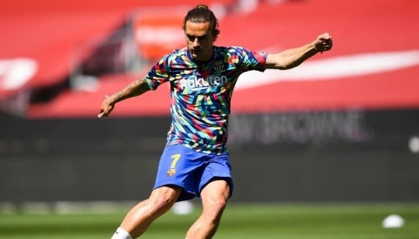 Con Barcelona ya salió campeón de la Copa del Rey 2021. Fuente: Getty Images