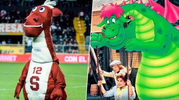 El diseño fue inspirado en el Dragon Elliot de Pete’s Dragon.