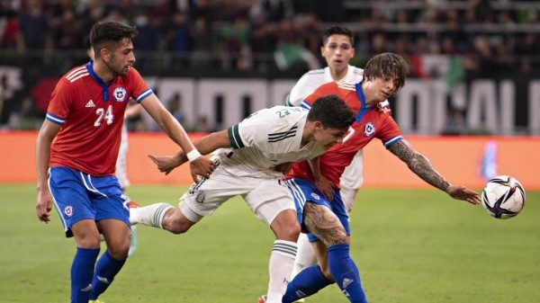 Ante Chile fue el último amistosos que jugó El Salvador.