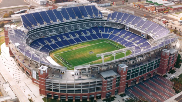 El M&T Stadium de Baltimore, el estadio elegido por la fusión de Washington DC y Maryland (Foto: RMF Engineering)