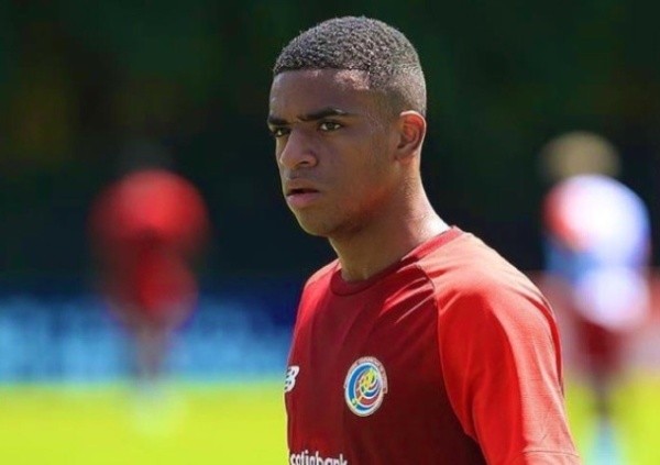 Jewison Bennette con la Selección Absoluta de Costa Rica (Foto: Everardo Herrera)