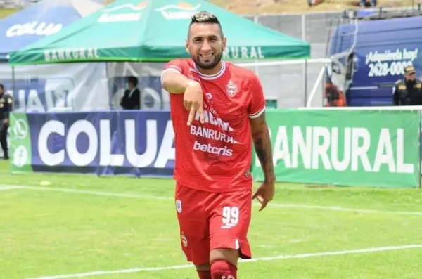 Diego Ávila, delantero de Malacateco (Foto: Fútbol Ecuador)