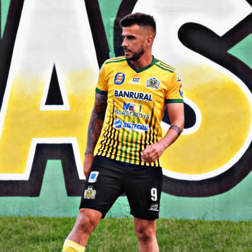 Nicolás Martínez, delantero de Guastatoya (Foto: CD Guastatoya)