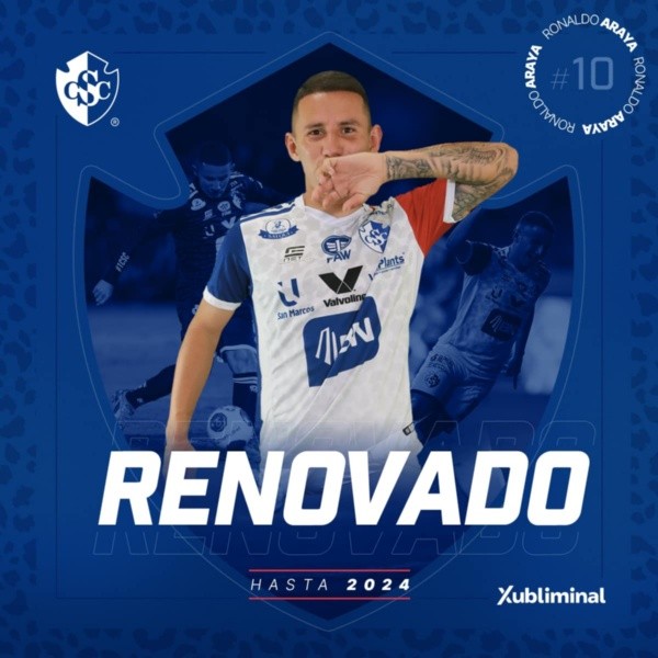 Araya se queda en Cartaginés (CSC)