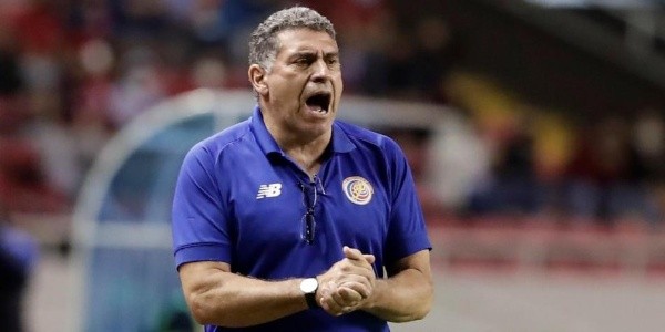 Luis Fernando Suárez entrenador de la Selección de Costa Rica