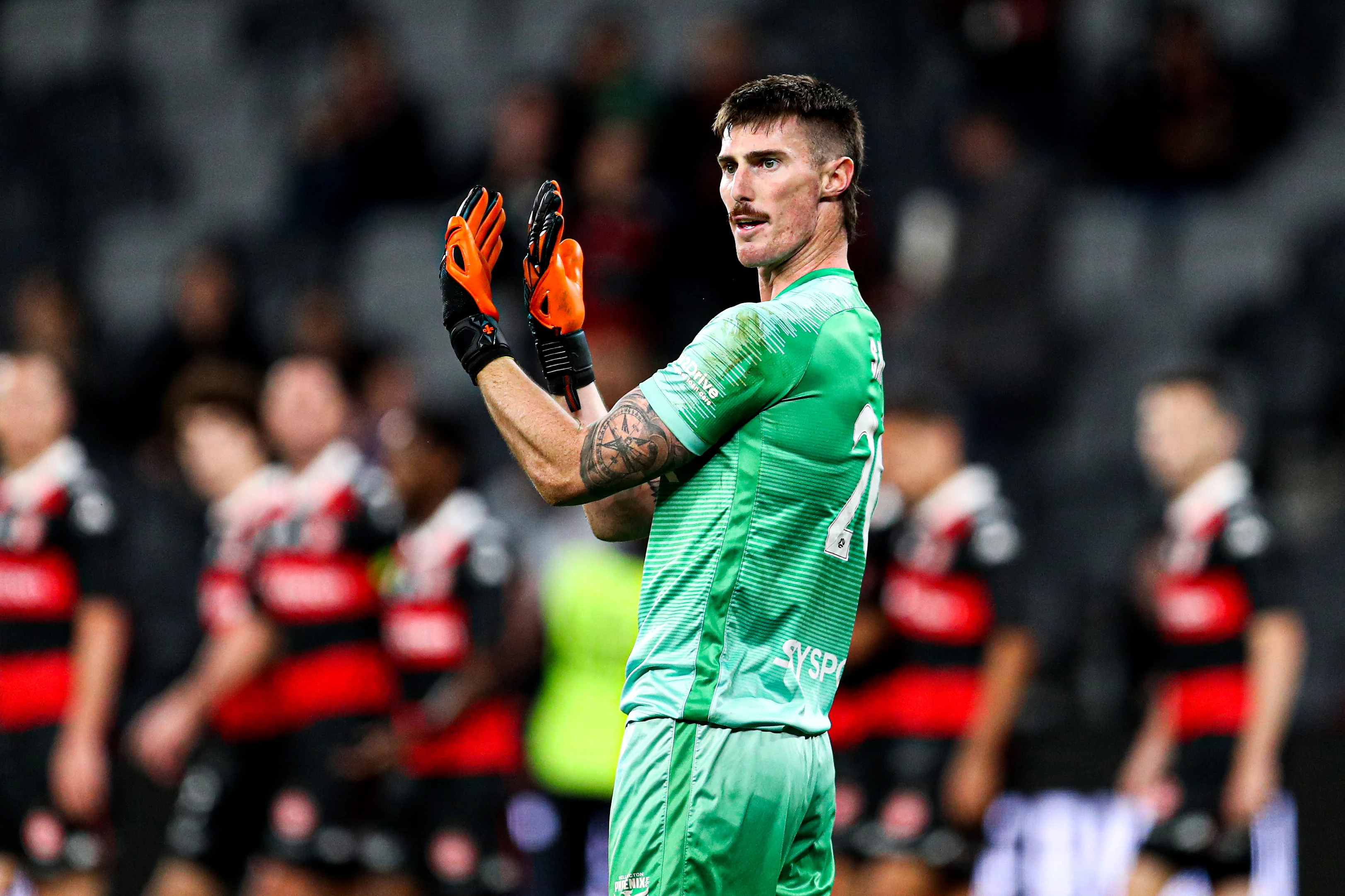 Oliver Sail, arquero de Nueva Zelanda / Getty